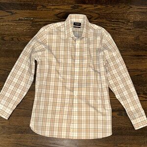 “THE TIE BAR” NEW MEN’S button up. size: Large